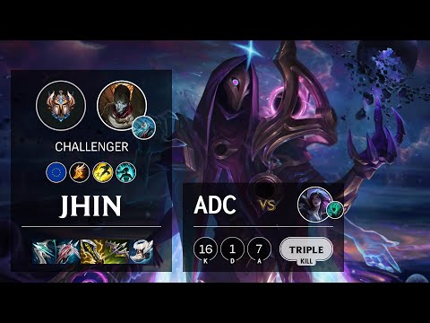 Jhin ADC vs Kai'Sa - EUW Challenger Patch 11.5