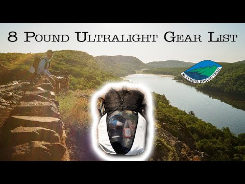 8 Pound Ultralight Backpacking Gear List - Superior Hiking Trail FKT Attempt