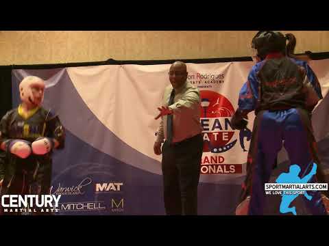 Gabi Cunha vs Verona Soliman | 2018 Ocean State Grand Nationals | Women's Overall Sparring Final