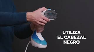 Rowenta Cepillo de vapor Pure Tex de Rowenta | Cómo eliminar arrugas anuncio