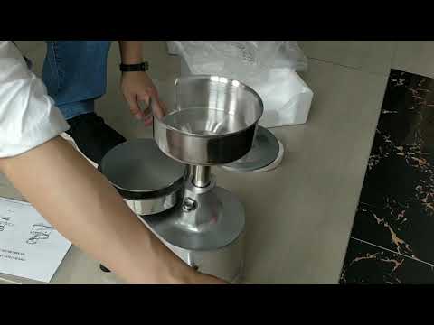 Operation of commercial patty maker