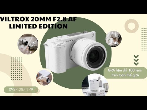 Viltrox 20mm F2.8 AF White Limited - Bản Màu Trắng Đặc Biệt