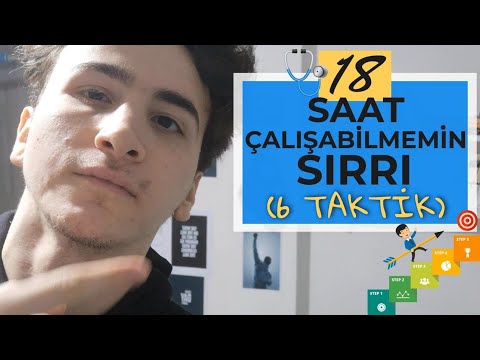 Nasıl 18 Saat Ders Çalışabiliyorum? | Çelik Gibi Disiplinin Sırrı