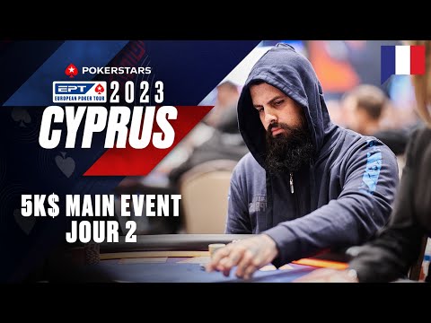EPT Cyprus 2023 5K $ MAIN EVENT – Jour 2 avec Benny & Yu ♠️ PokerStars en Français