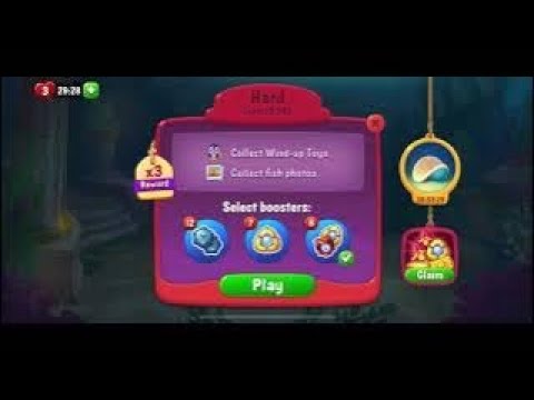 Fishdom HARD Level - 10842 with double boosters