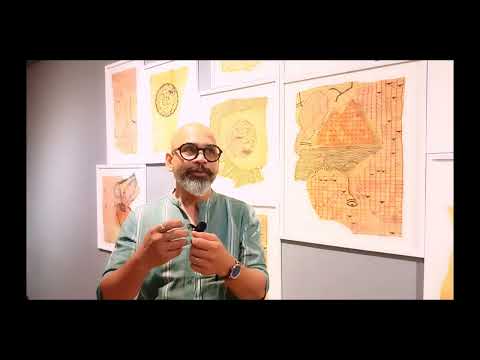 Pratul Das || Talking about my works #govindvishwas #india #solo #youtube #art #artist #baroda #live