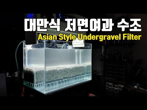 대만식 저면여과 수조만들기 Asian Style Undergravel Filter for small fish