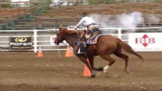 preview picture of video 'Cowboy Mounted Shooting in Molalla Oregon August 2009'