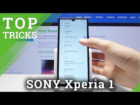 TOP TRICKS for SONY Xperia L4 – Cool Options / Tips & Hacks