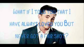 One Night - Jesse McCartney [NEW SONG 2010] Live Version With Lyrics