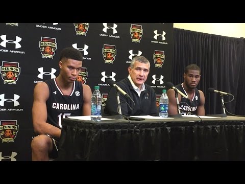 POST-GAME: PJ Dozier, Frank Martin, Justin McKie on Seton Hall — 12/12/16