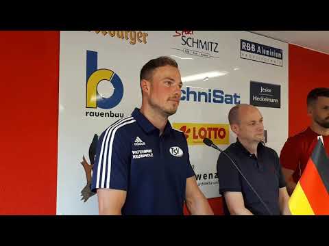 Julian Feit, Trainer TSV Emmelshausen, nach dem 2:1 in Salmrohr