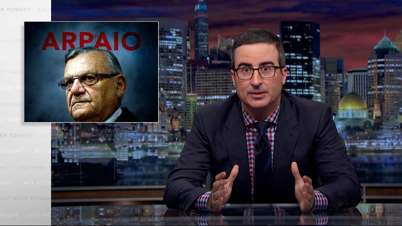 Joe Arpaio: Last Week Tonight with John Oliver (HBO) - YouTube