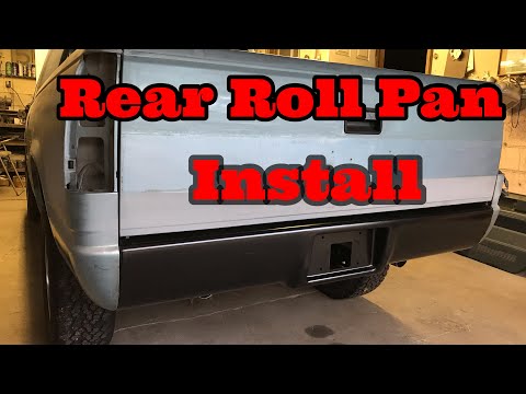 Installing a rear Roll Pan on a chevy pickup