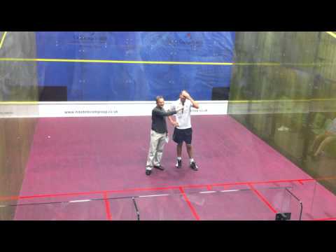 Legends of Squash Finals night, White Vs Parke 3