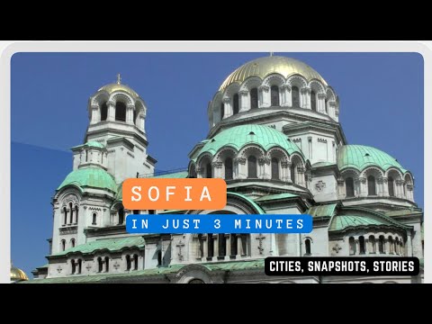Sofia in 3 Minutes! 🇧🇬 Top Attractions, Food & Travel Tips | 3 Minute City Guides