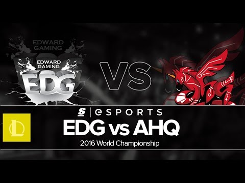 Highlights: EDG vs AHQ (Worlds 2016 Day 2)