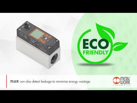 Metal Work Pneumatic - Flowmeter Series Flux 1 - 2 - energy saving