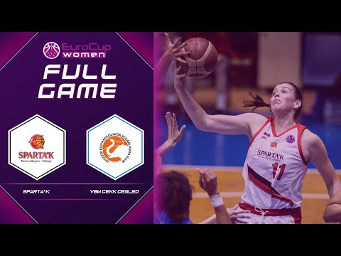 Sparta&K v VBW CEKK Cegled | Full Game - EuroCup Women 2020-21