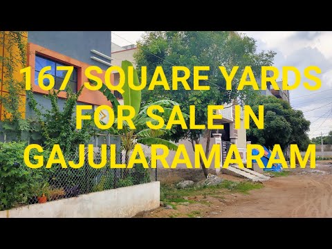 OPEN PLOT FOR SALE IN GAJULARAMARAM KUKATPALLY HYDERABAD ELIPPROPERTY#264