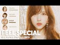 TWICE Feel Special Line Distribution Color Coded Lyrics