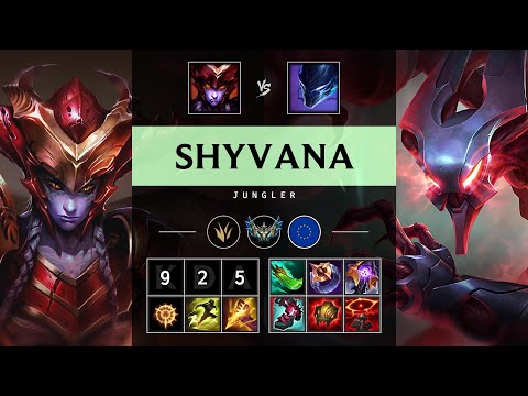 Shyvana Jungle vs Nocturne - EUW Challenger Patch 25.12