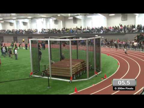 MITS 2017 Girls 200m Dash Final Heat 4