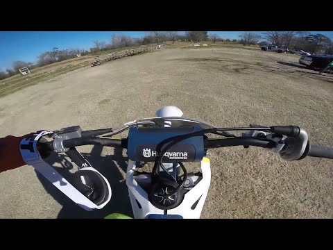 First Ride On My New 2019 Husqvarna TC250