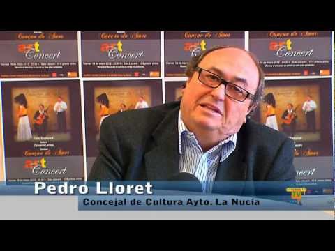 26/04/12 – Presentación concierto del guitarra Montomoli y clarinete Lanzini en l’Auditori.