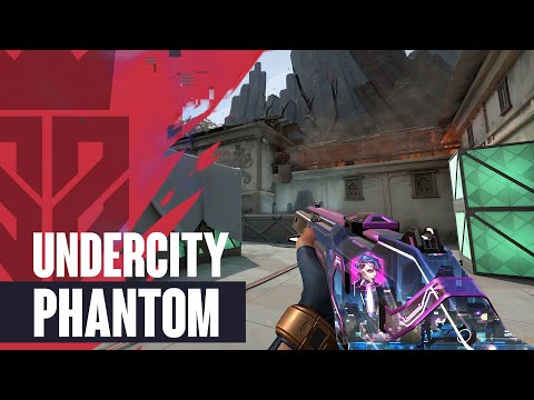 Undercity Phantom Skin Showcase - Valorant Undercity Skins