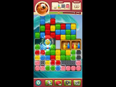 Toon Blast Level 2933 - NO BOOSTERS 🐻🐺🐱 | SKILLGAMING ✔️