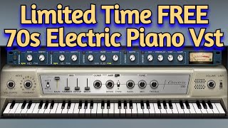Video thumbnail for This Awesome Electric Piano VST Plugin Is FREE (Limited Time) - Waves Electric 200 Piano - Review by Amner Hunter