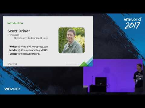 VMworld 2017 - SER2614BU - PowerCLI 201: Getting More Out of VMware vSphere PowerCLI