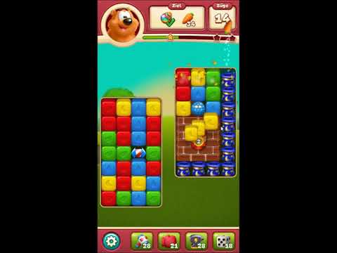 Toon Blast Level 2121 - NO BOOSTERS 🐻🐺🐱 | SKILLGAMING ✔️