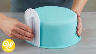 How to Cover a Round Cake with Fondant | Wilton