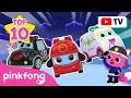 TOP 10 Kids Favorite Car Songs Stories Toy Car Police Car Bus Pinkfong Official
