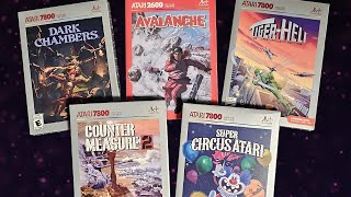 5 New Cartridges From Atari