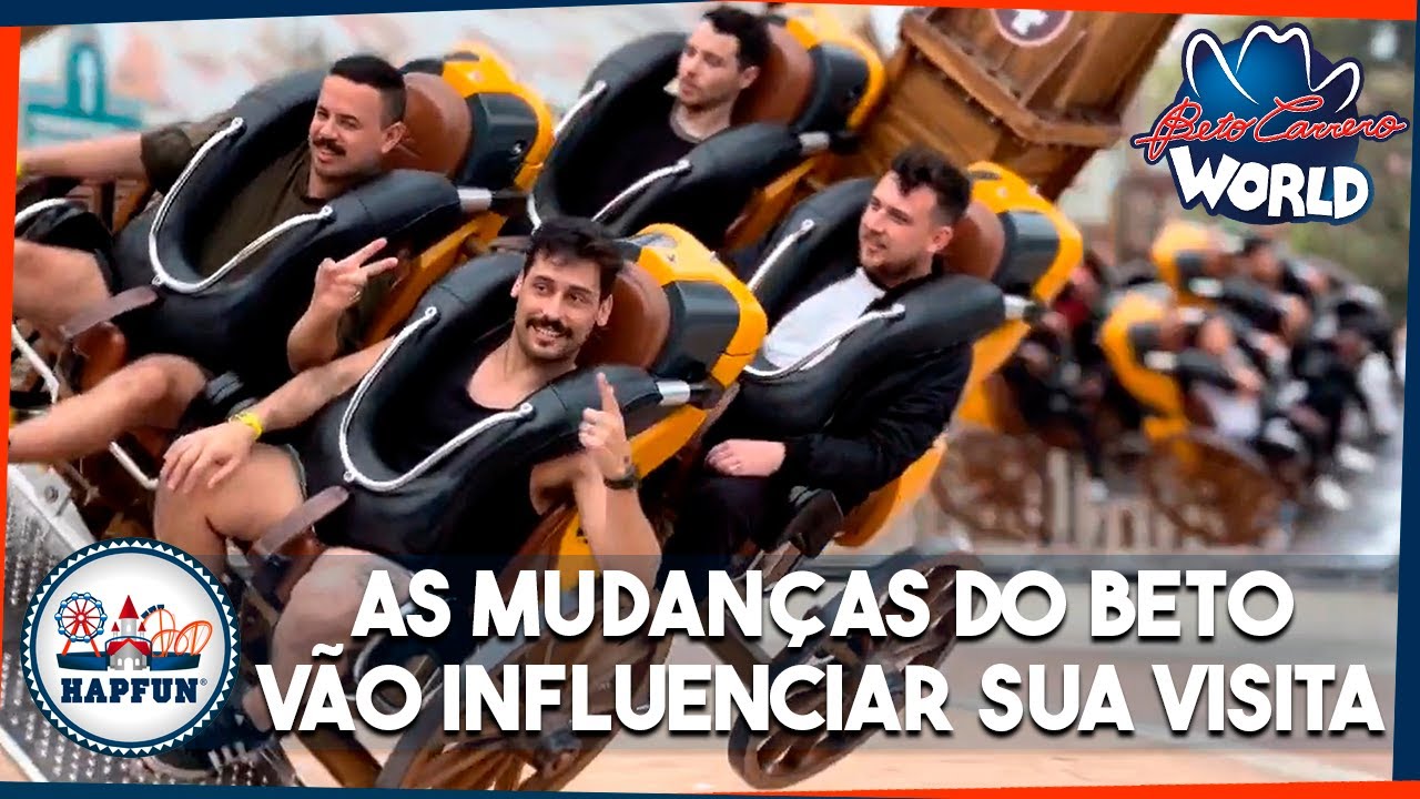 Como aproveitar melhor o BETO CARRERO após as mudanças + Dicas e nova atração chegando | Hapfun