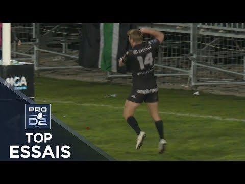 TOP Essais de la J20 – PRO D2 – Saison 2019-2020