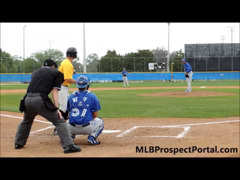 Blue Jays RHP Alberto Tirado vs. Pirates 3B Eric Wood