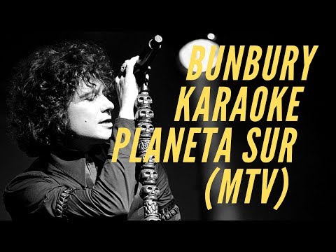 Enrique Bunbury - Planeta Sur (MTV Unplugged) - Karaoke