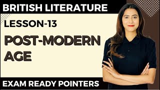 Post-Modern Age - Exam Ready Pointers - NTA UGC NET English - Sunaina Jethani