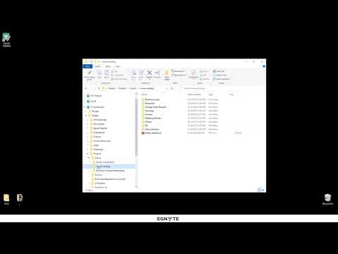 Project-Based Content Management with Egnyte