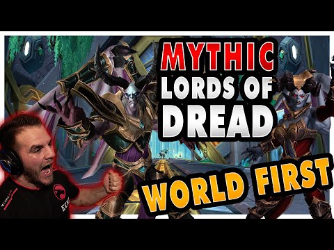WORLD FIRST Mythic Lords of Dread! | Sepulcher of the First Ones | Echo Gingi Hunter PoV