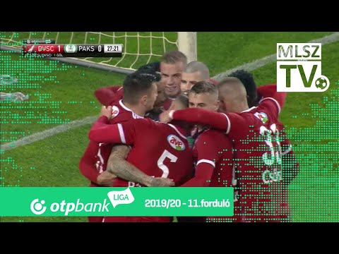 Szécsi Márk gólja a DVSC – Paksi FC mérkőzésen