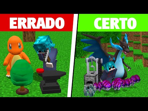 VOCÊ ESTÁ JOGANDO MINECRAFT PIXELMON DO JEITO ERRADO
