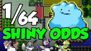 1/64 SHINY POKEMON ODDS IN GOLD AND SILVER VERSION! Shiny Pokemon Guide