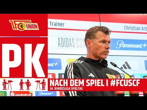 "Es ist Alte Försterei,  Union Berlin, Dramaturgie" | Pressekonferenz | 1. FC Union Berlin