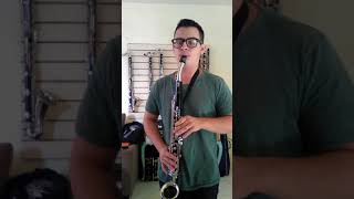 Video thumbnail for Clarone Alto Vito USA (Alto Clarinet) - Hino 396 CCB by Davi Clarones