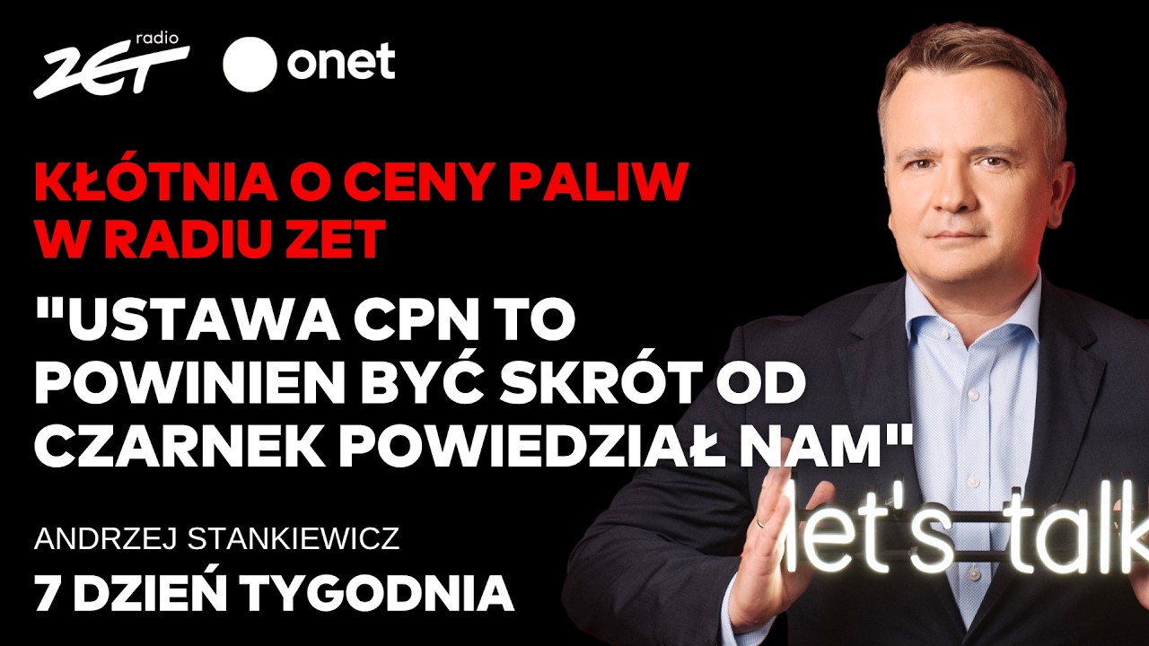 Paliwa, wizyta Nawrockiego i spór o armię - ostra debata w Radiu ZET